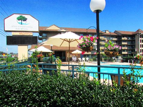 Arbors at island landing - Nov 29, 2023 · Now £67 on Tripadvisor: Arbors at Island Landing Hotel & Suites, Pigeon Forge. See 2,597 traveller reviews, 776 candid photos, and great deals for Arbors at Island Landing Hotel & Suites, ranked #1 of 100 hotels in Pigeon Forge and rated 4 of 5 at Tripadvisor. Prices are calculated as of 03/03/2024 based on a check-in date of 10/03/2024. 